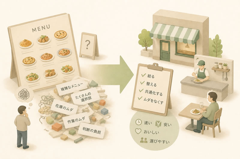 サイゼリヤの“無駄をなくす哲学”は、小規模企業の最強の武器になる